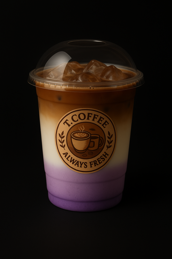 قهوه لافندر مثلجه